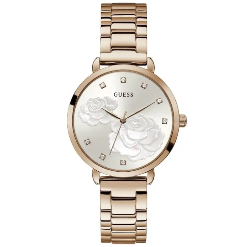 Guess Gw0242l3 Rose Gold Stainless Steel Women's Watch 1