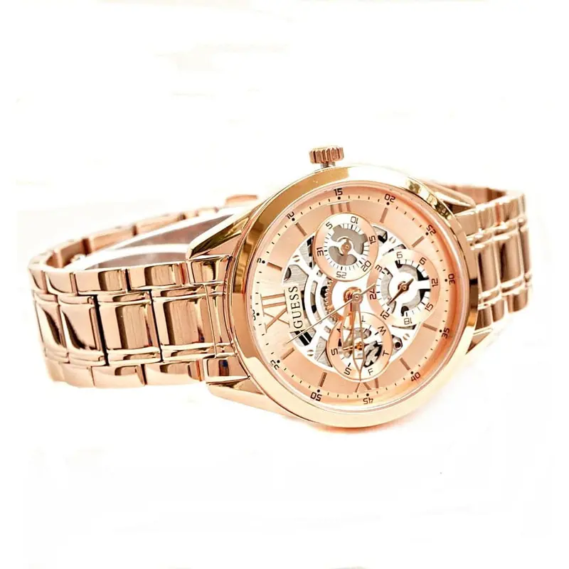 Guess Gw0253l3 Rose Gold Tone Case Rose Gold Tone Stainless Steel Women's Watch 2