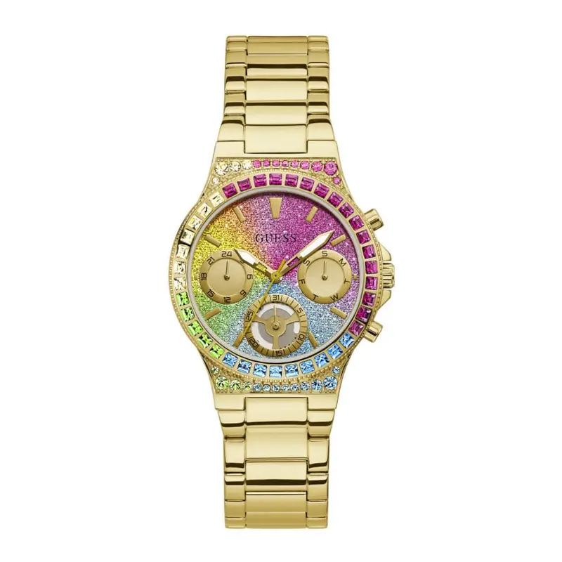 Guess Gw0258l1 Guess Love Is Love Ombre Pride Women's Watch 1