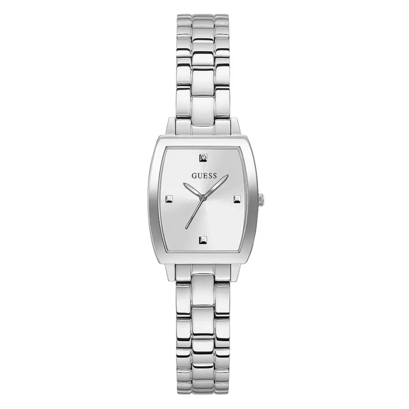Guess Gw0384l1 Silver Tone Case Silver Tone Stainless Steel Women's Watch 1