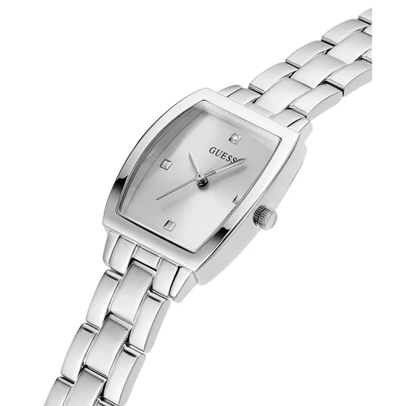 Guess Gw0384l1 Silver Tone Case Silver Tone Stainless Steel Women's Watch 2