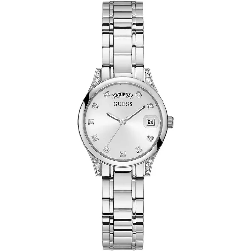 Guess Gw0385l1 Silver Tone Case Silver Tone Stainless Steel 316L Women's Watch 1