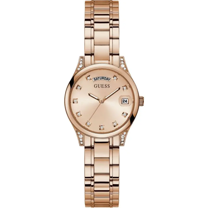 Guess Gw0385l3 Rose Gold Stainless Steel Ladies Watch 1