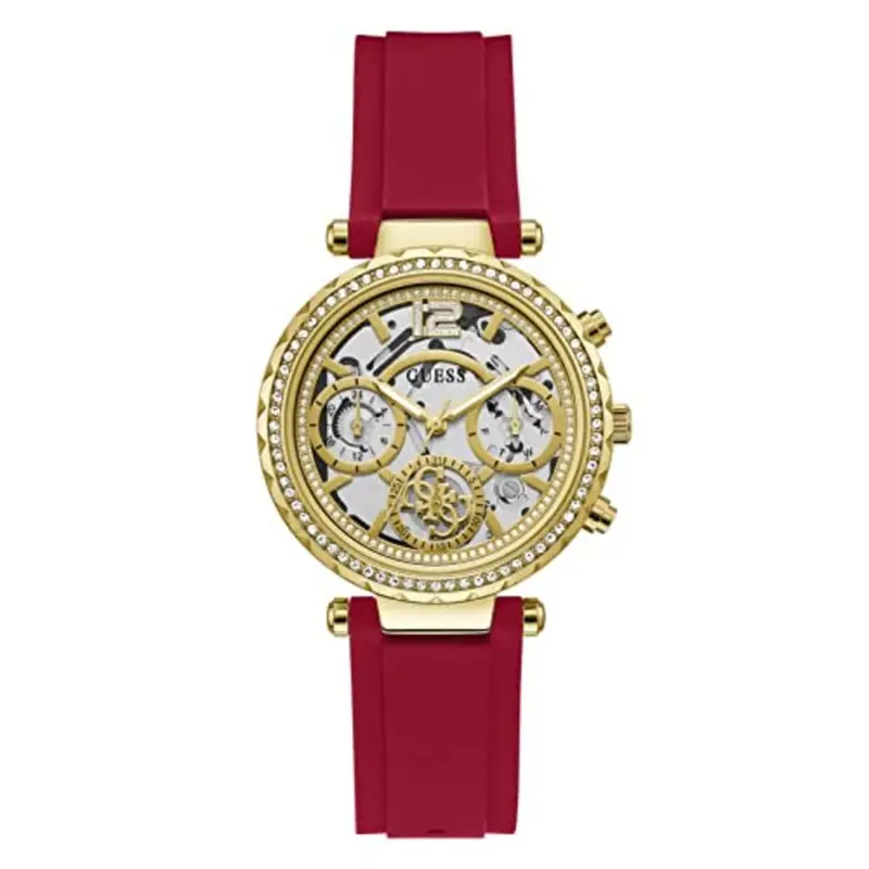 Guess Gw0484l1 Silicon Chronograph  Women Watch 1