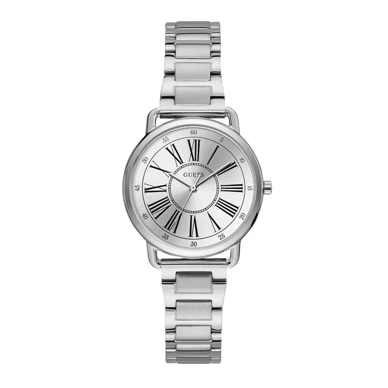 Guess Jackie Silver Stainless Steel W1148l1 Women's Watch 1