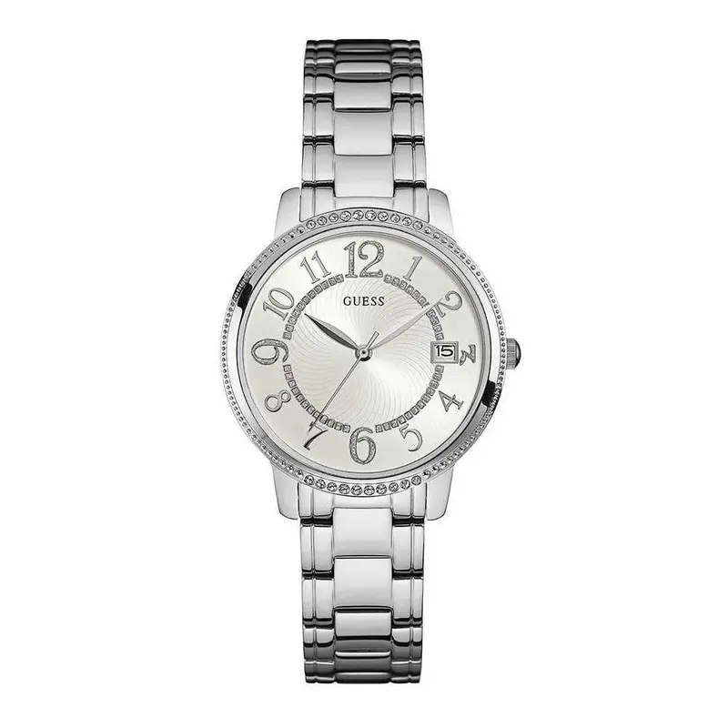 Guess Kismet Silver Stainless Steel W0929l1 Women's Watch 1