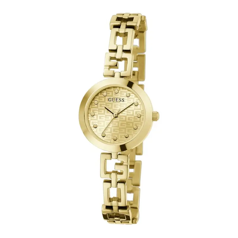 Guess Ladies Lady G Stainless Steel Gold Tone Watch Gw0549l2 1