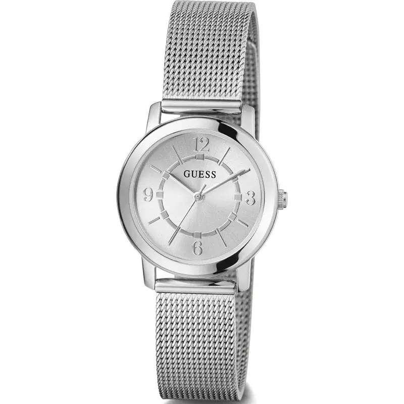 Guess Melody Silver Dial Milanese Stainless Steel Strap Women Watch Gw0666l1 2