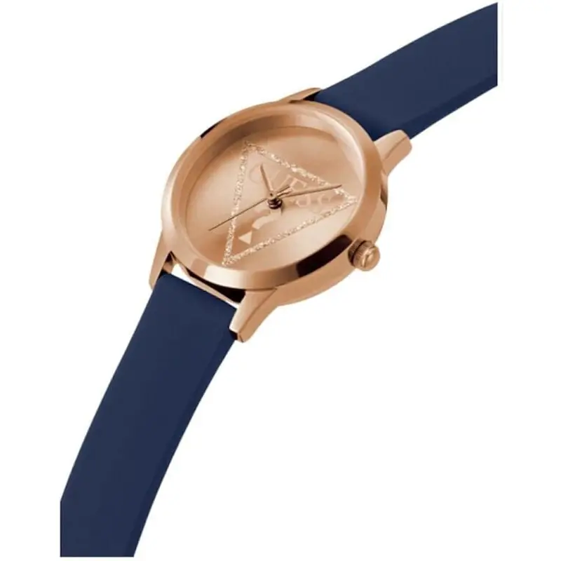 Guess Rose Gold Dial With Blue Strap Women Watch Gw0453l1 2