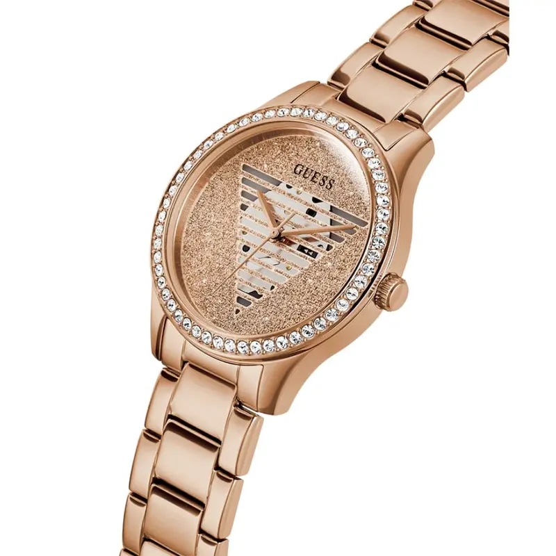 Guess Rose Gold Stainless Steel Strap Women Watch Gw0605l3 2