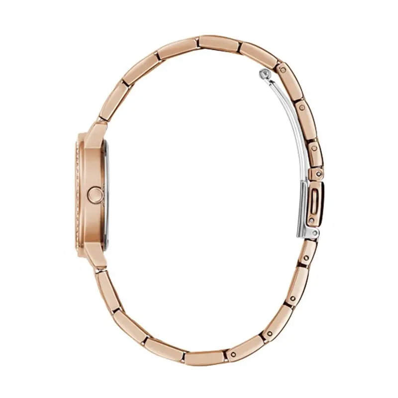 Guess Rose Gold Tone Stainless Steel Women's Watch Gw0532l3 2