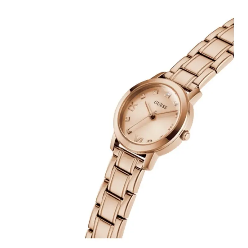 Guess Rose Gold Tone Stainless Steel Women's Watch Gw0532l5 2