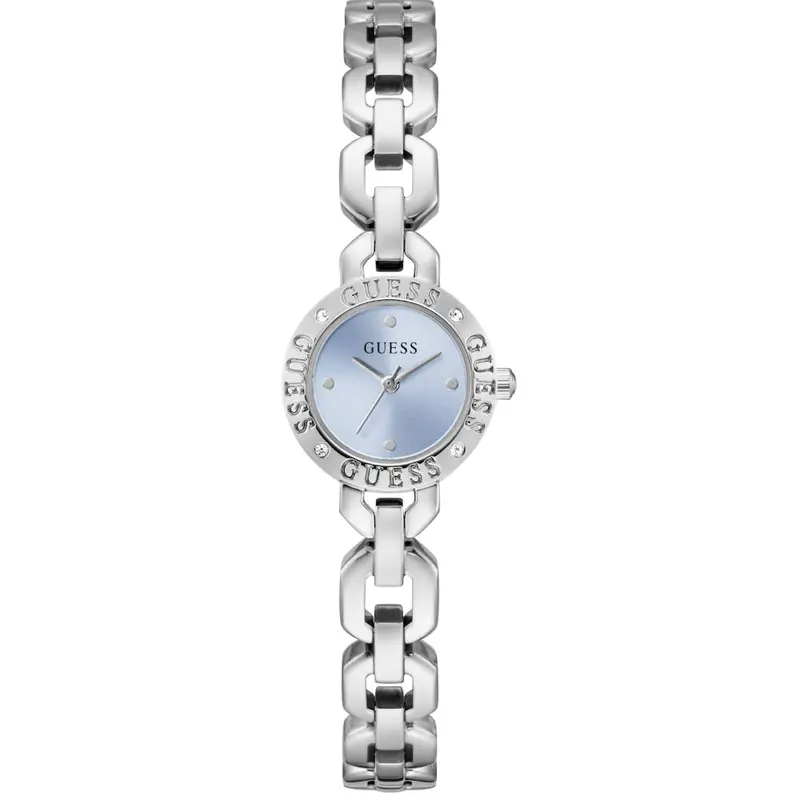 Guess Siren Blue Dial Silver Stainless Steel Strap Women's Watch Gw1019l1 1