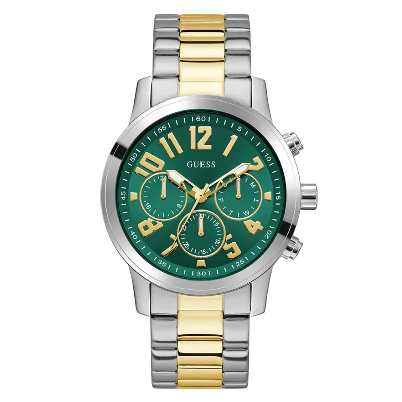 Guess Sport Two-Tone Stainless Steel Strap Men's Watch Gw1006g4 1