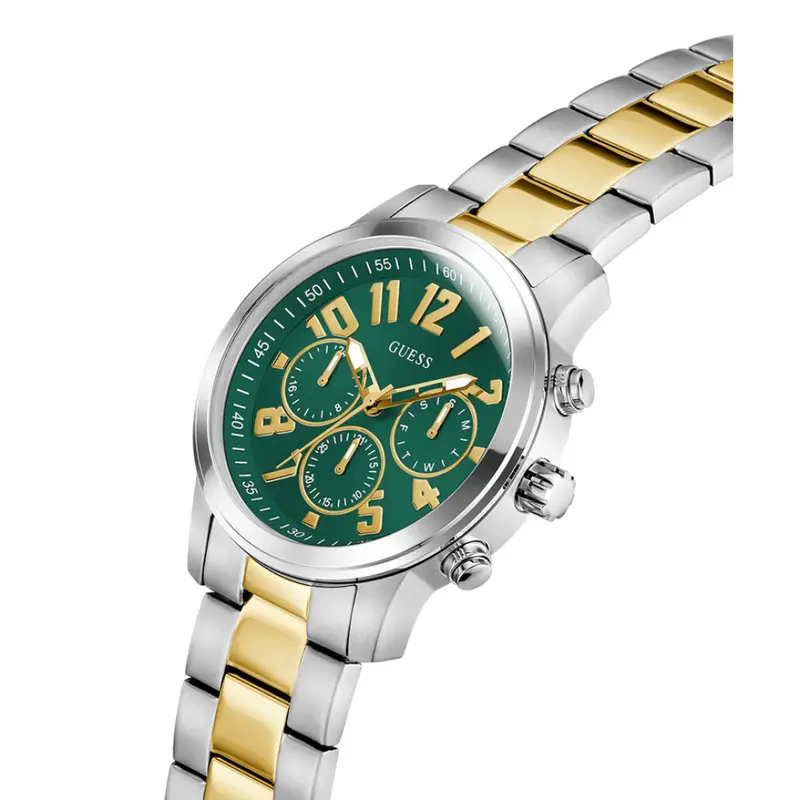 Guess Sport Two-Tone Stainless Steel Strap Men's Watch Gw1006g4 2