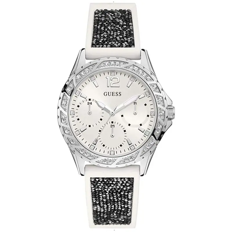 Guess Swril Silver Stainless Steel W1096l1 Women's Watch 1