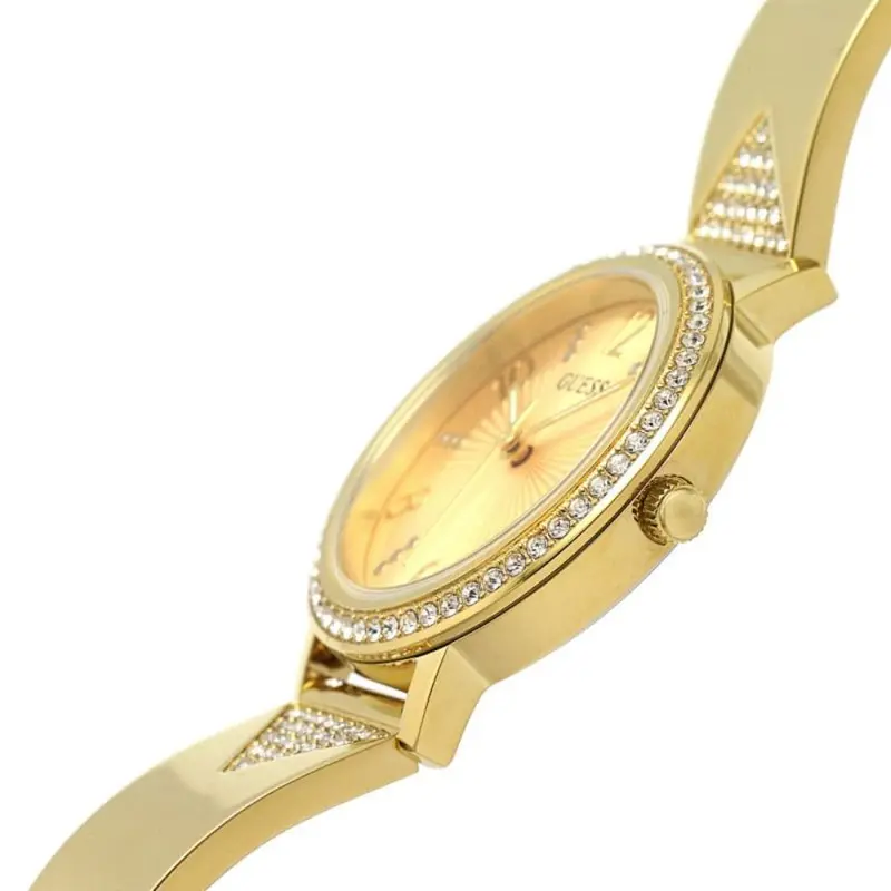 Guess Tri Luxe Gold Dial Stainless Steel Strap Women Watch Gw0474l2 2