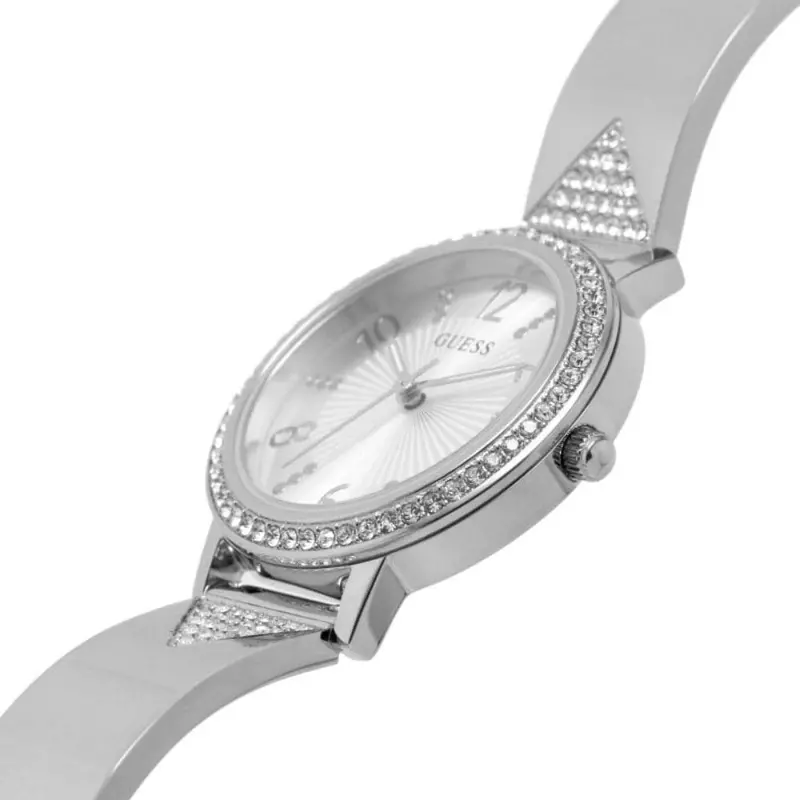 Guess Tri Luxe Silver Dial & Stainless Steel Strap Women Watch Gw0474l1 2