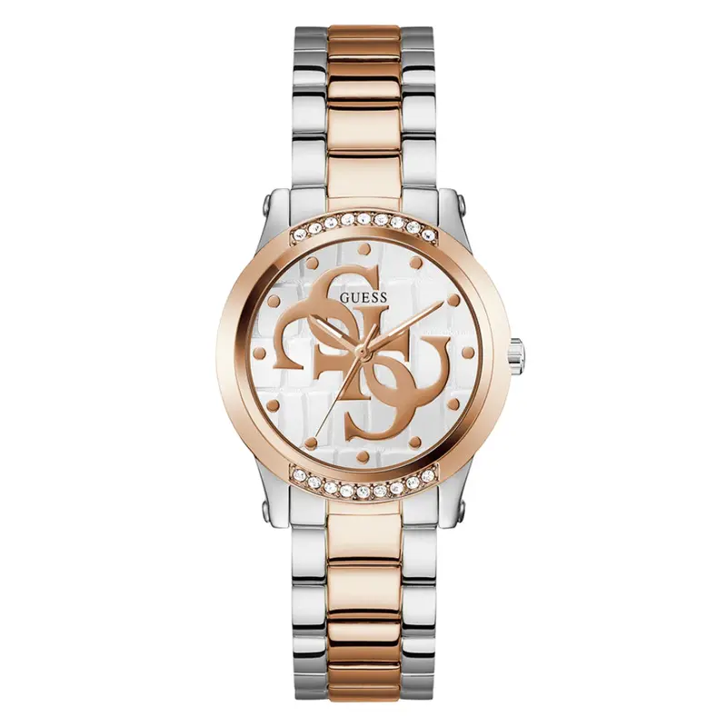 Guess Two-Tone Stainless Steel Strap Women's Watch Gw0861l5 1
