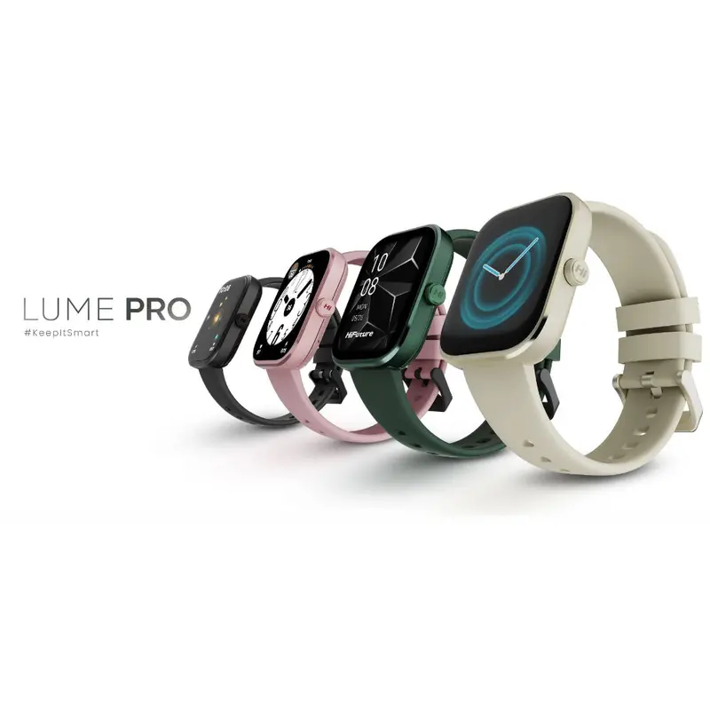 Hifuture Lume Pro Silicone Strap Unisex Smartwatch 1