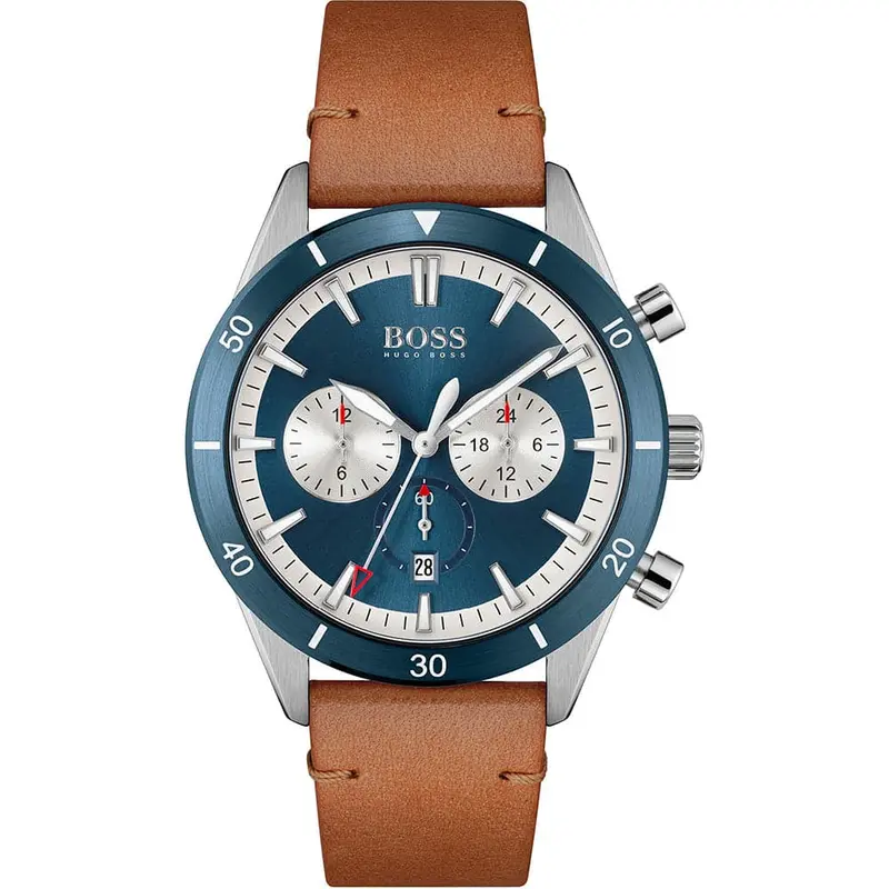 Hugo Boss 1513860 Brown Leather Men Watch 1