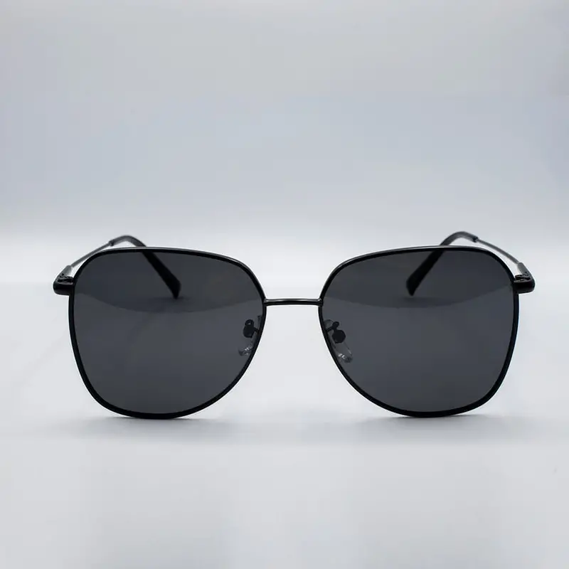 Hyphenate H 0007 Bk-Gy Sunglasses 1