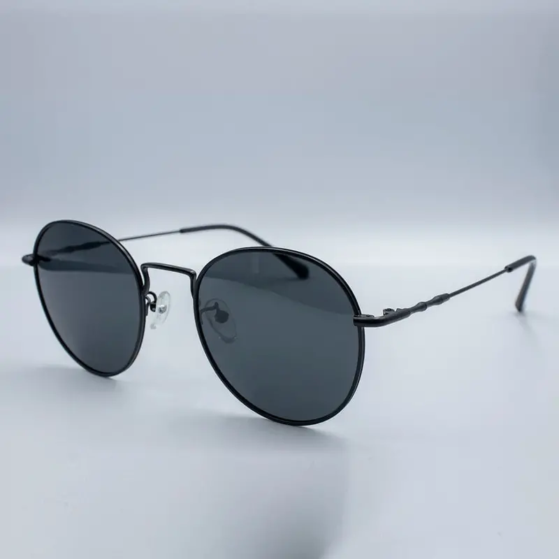 Hyphenate H 0012 Bk-Gy Sunglasses 2