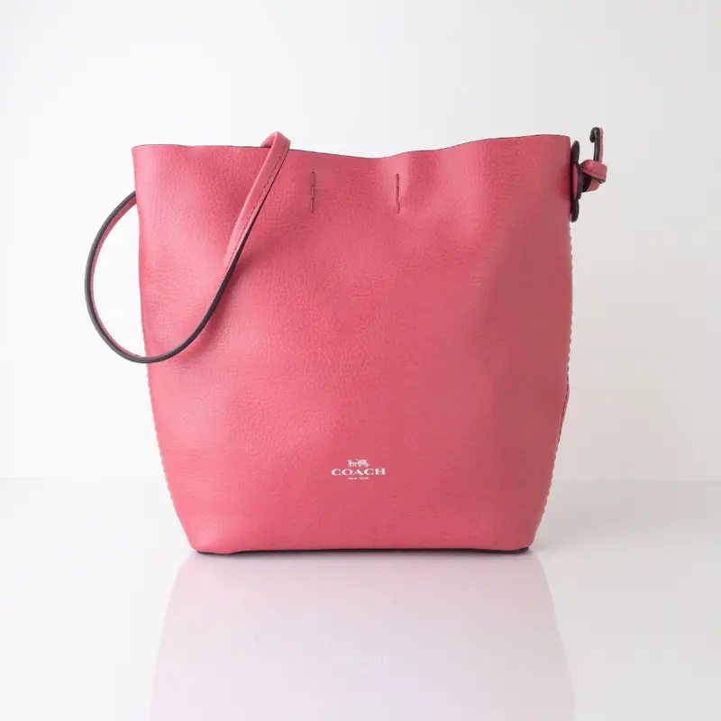 Imperfect Coach F58661 Derby Crossbody - Strawberry Bright Red 1
