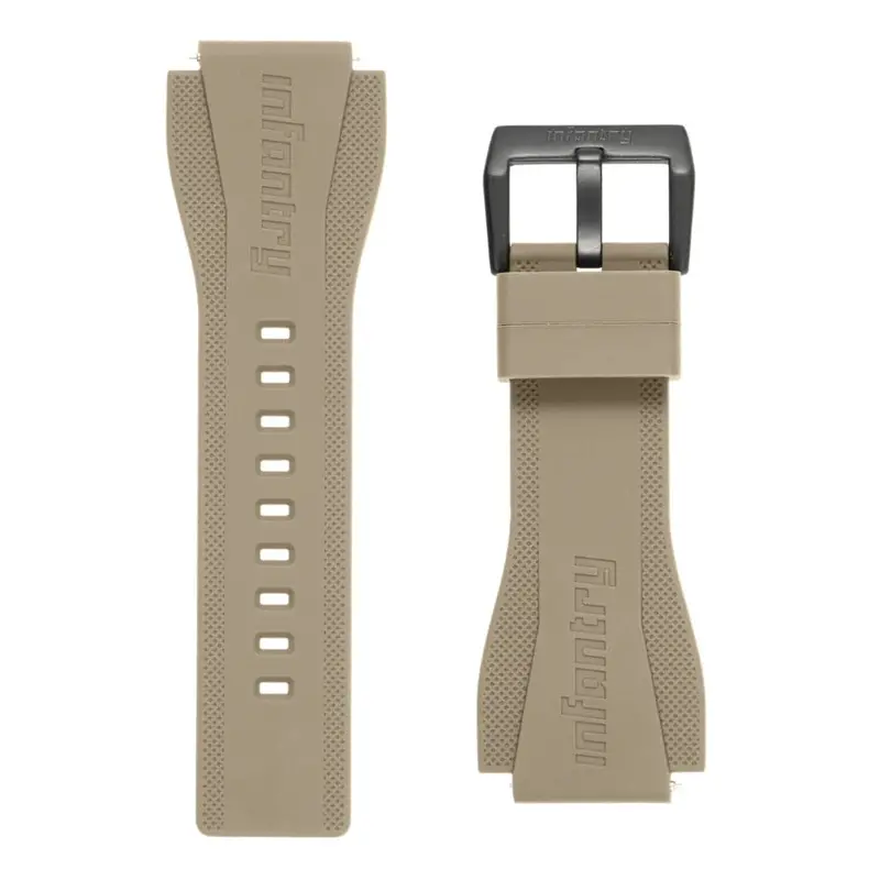 Infantry Strap Brown Silicone In-47Stp-06 1