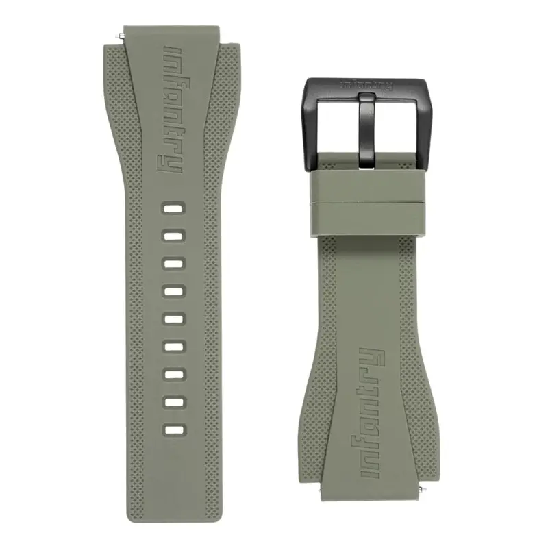 Infantry Strap Green Silicone In-47Stp-04 1