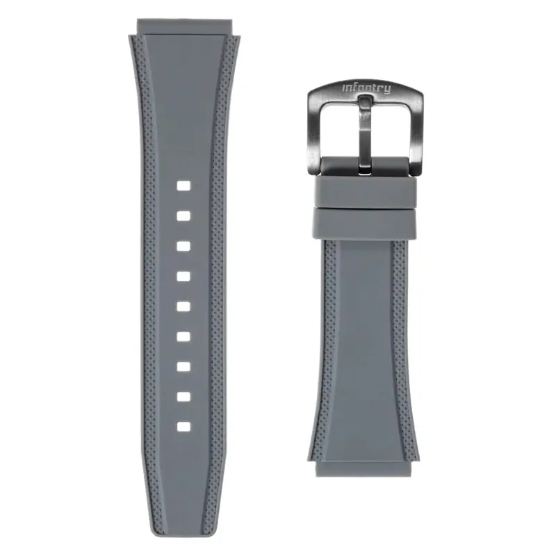Infantry Strap Grey Silicone In-Stp-12 1