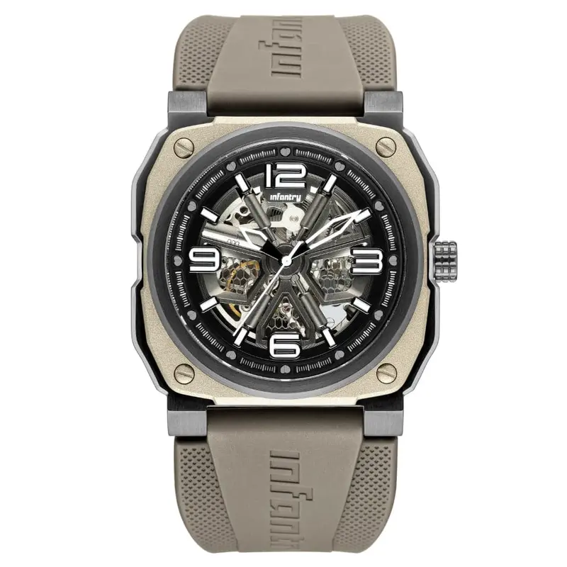 Infantry The Warrior (Desert) Silicone Strap Men Watch Mod47-Fc-05 1