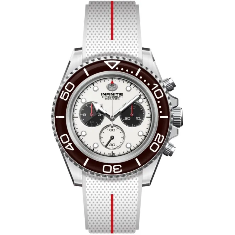 Infinitie Aquarist White Strap Watch Rm-S2-02 1