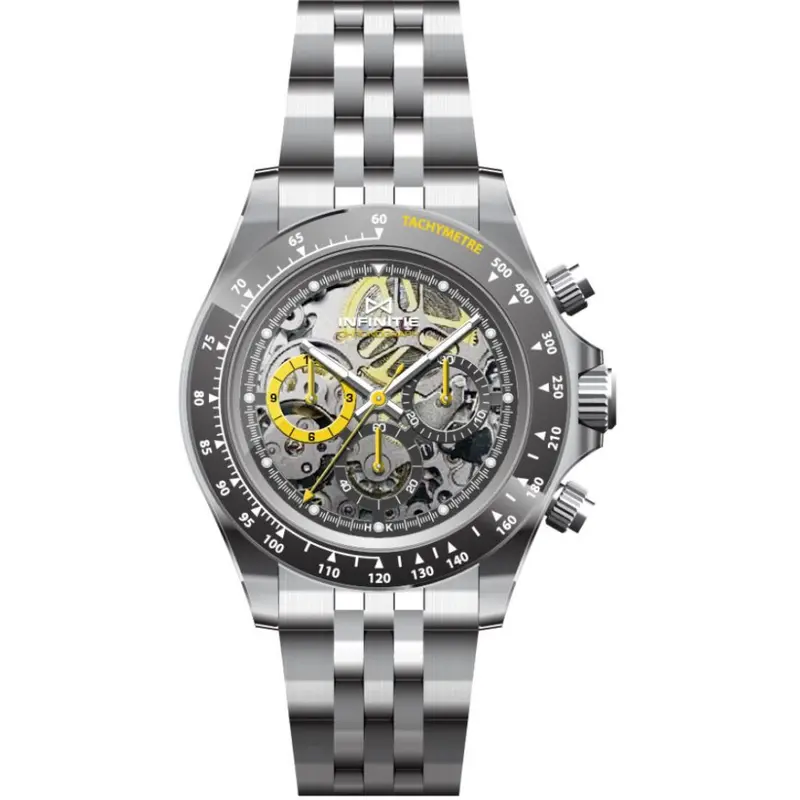 Infinitie Robustious Silver Steel Watch Rm-D4-01 1