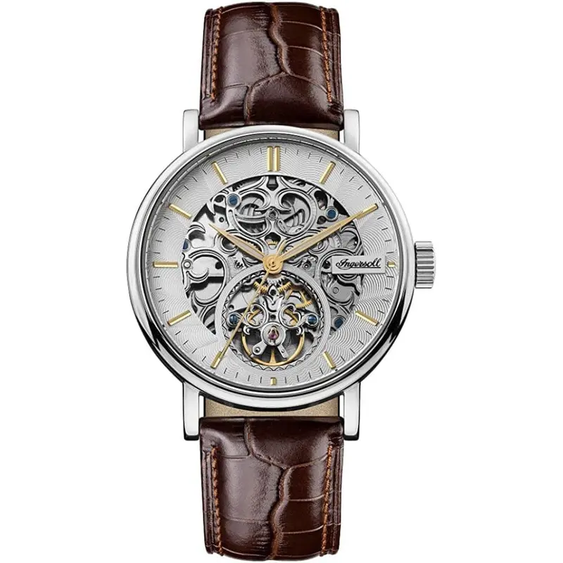 Ingersoll Automatic I05801 Brown Leather Men's Watch 1