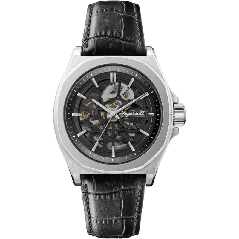 Ingersoll Orville I09302b Black Leather Men's Watch 1
