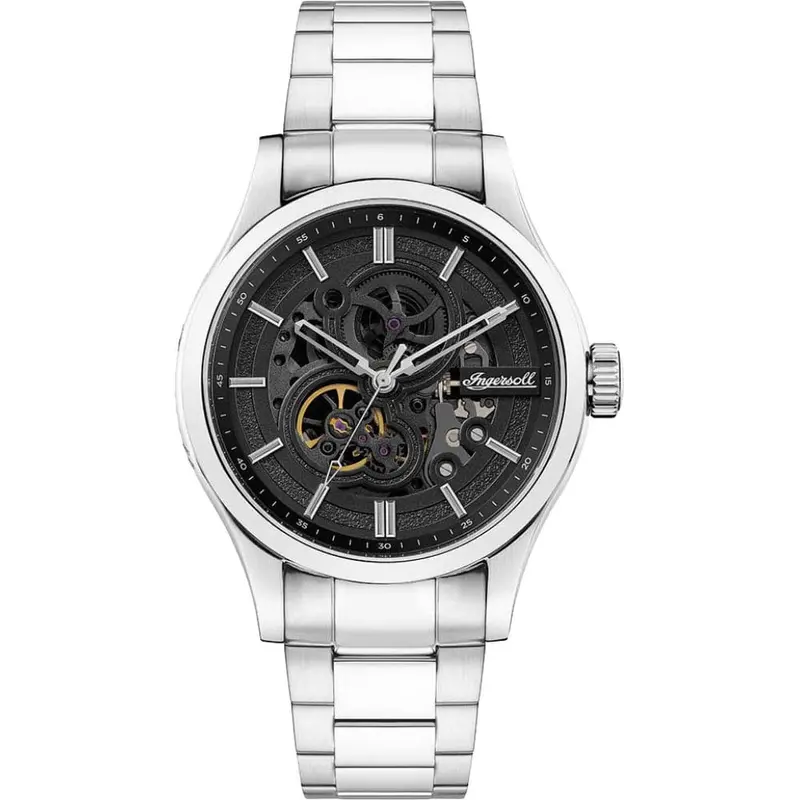 Ingersoll The Armstrong Automatic I06803 Silver Stainless Strap Men's Watch 1