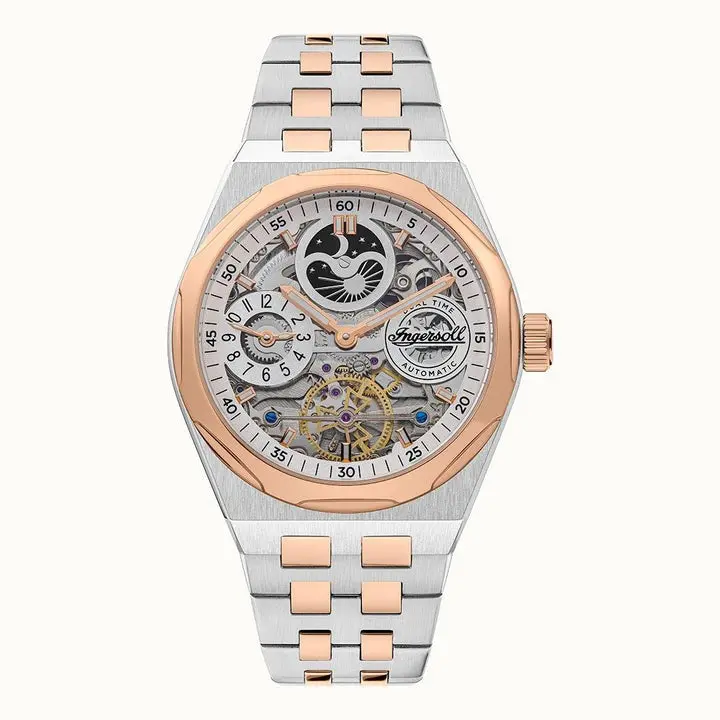 Ingersoll The Broadway Dual Time Automatic Watch I12906 1