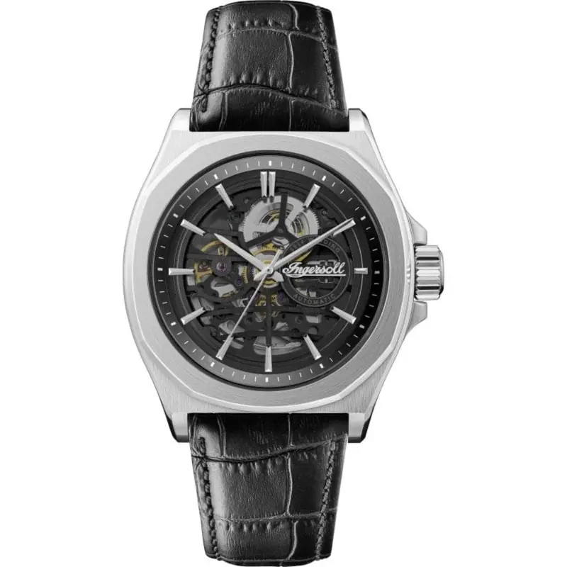 Ingersoll The Orville Automatic I09302 Black Leather Strap Men's Watch 1
