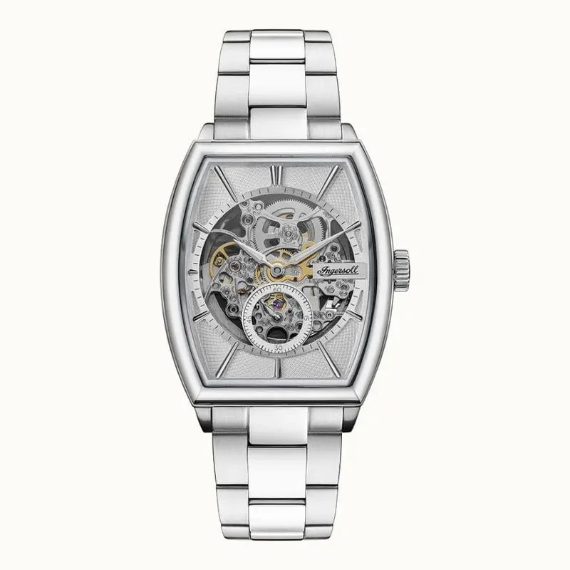 Ingersoll The Producer Automatic Silver Stainless Steel I09703 Silver Stainless Strap Men's Watch 1