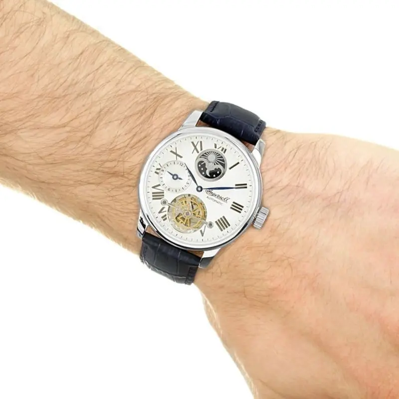 Ingersoll The Riff I07401 Black Leather Strap Men's Watch 2