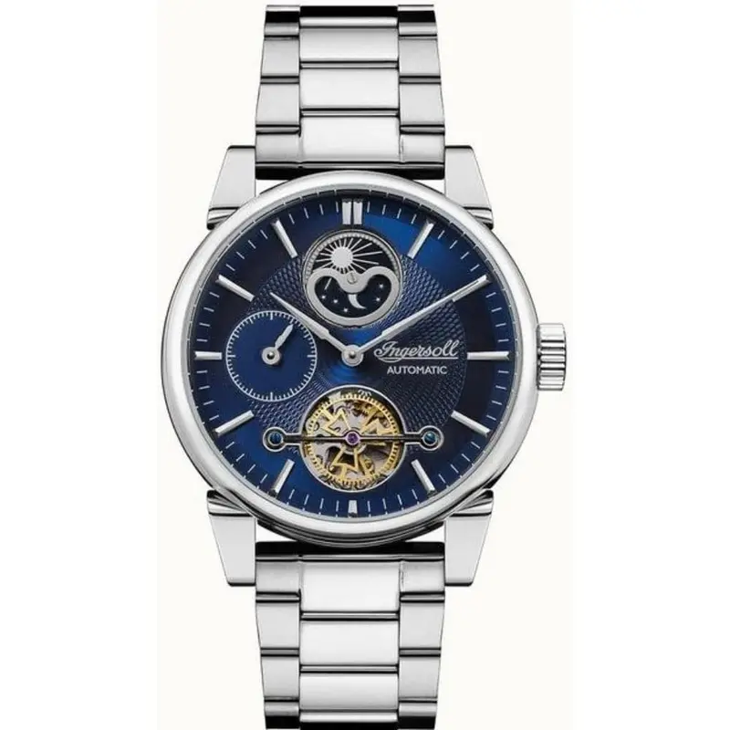 Ingersoll The Swing Automatic Silver Stainless Steel I07501 Silver Stainless Strap Men's Watch 1