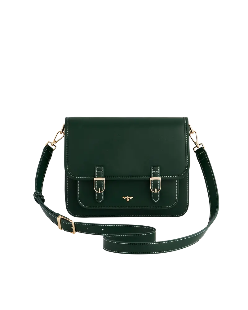 Into The Woods Green Satchel 1