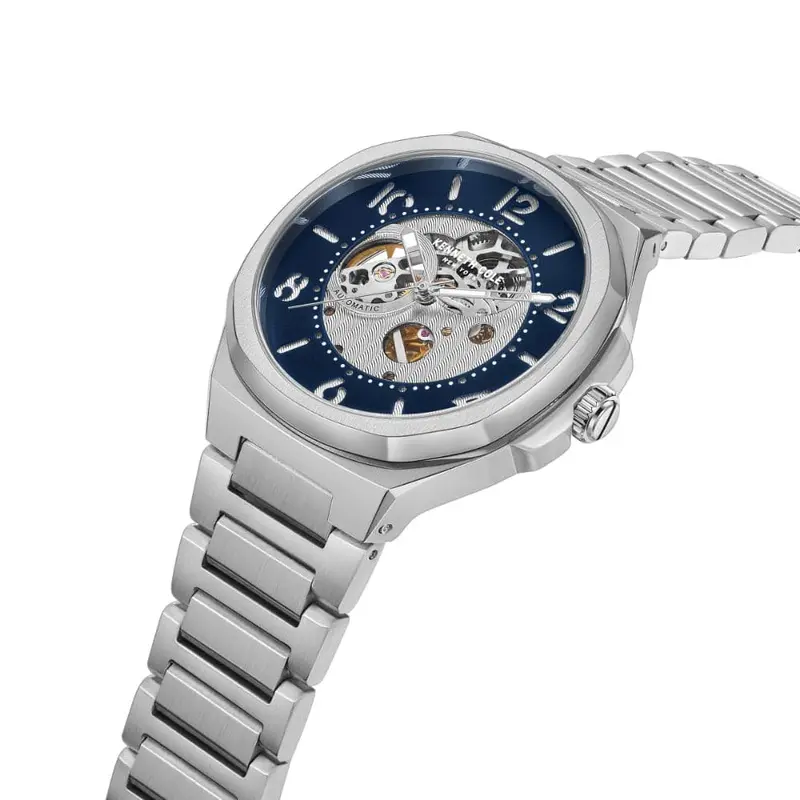 Kenneth Cole Automatic Stainless Steel Men Watch Kcwgl2233105 2