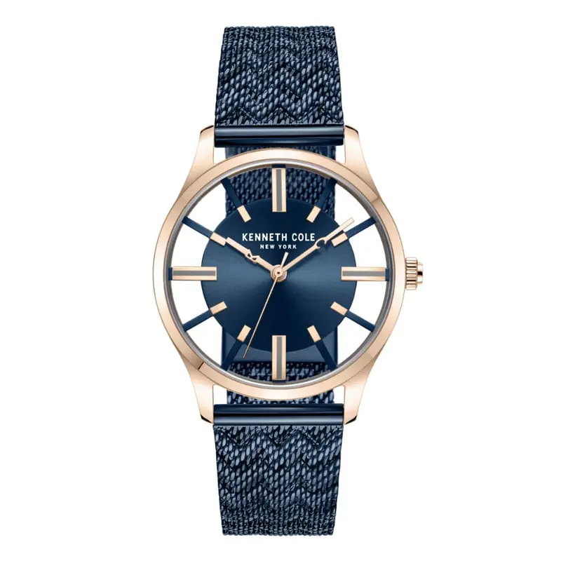 Kenneth Cole Blue Dial With Blue Strap Women Watch Kcwlg2236903 1