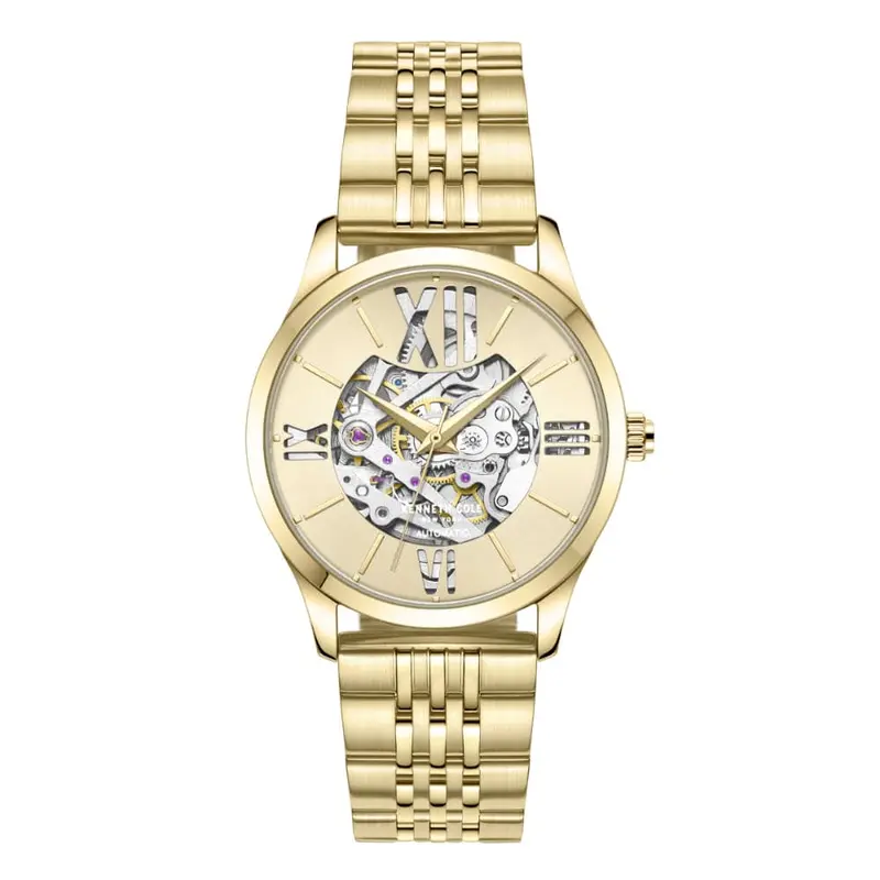 Kenneth Cole Gold Dial With Gold Stainless Steel Men Watch Kcwll2235602 1