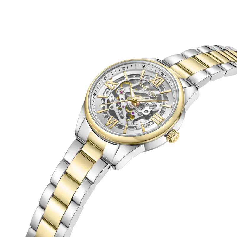 Kenneth Cole New York Automatic Two-Tone Stainless Steel Strap Women Watch Kcwll0016704 2