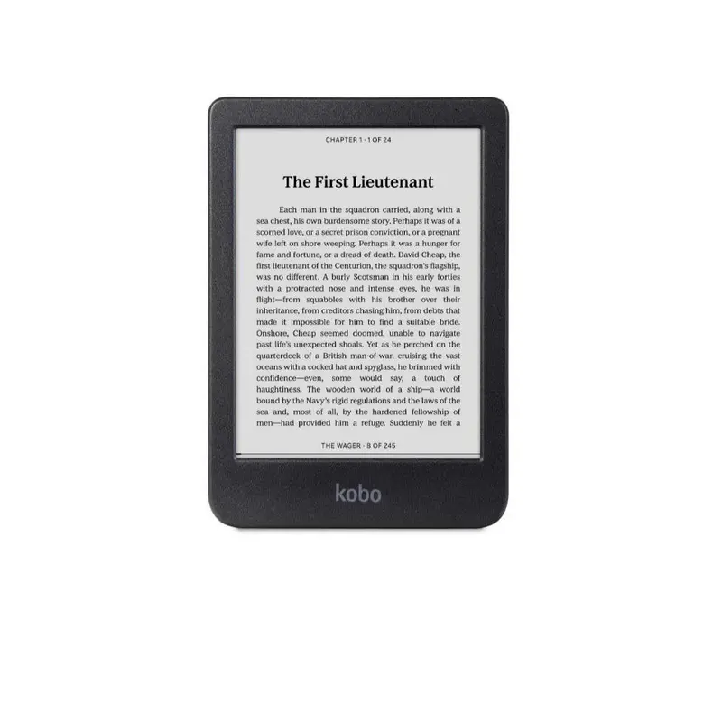 Kobo Clara Bw Ebook Reader Black & White N365-Ku-Bk-K-Ep 1
