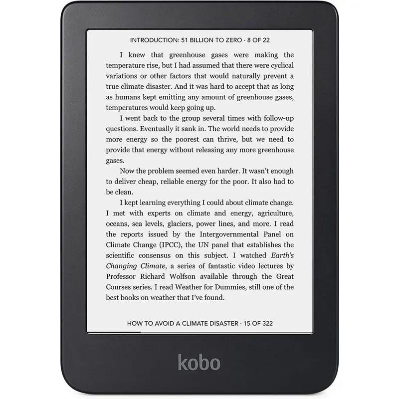Kobo E-Reader Black Case N506-Ku-Ob-K-Ep 1