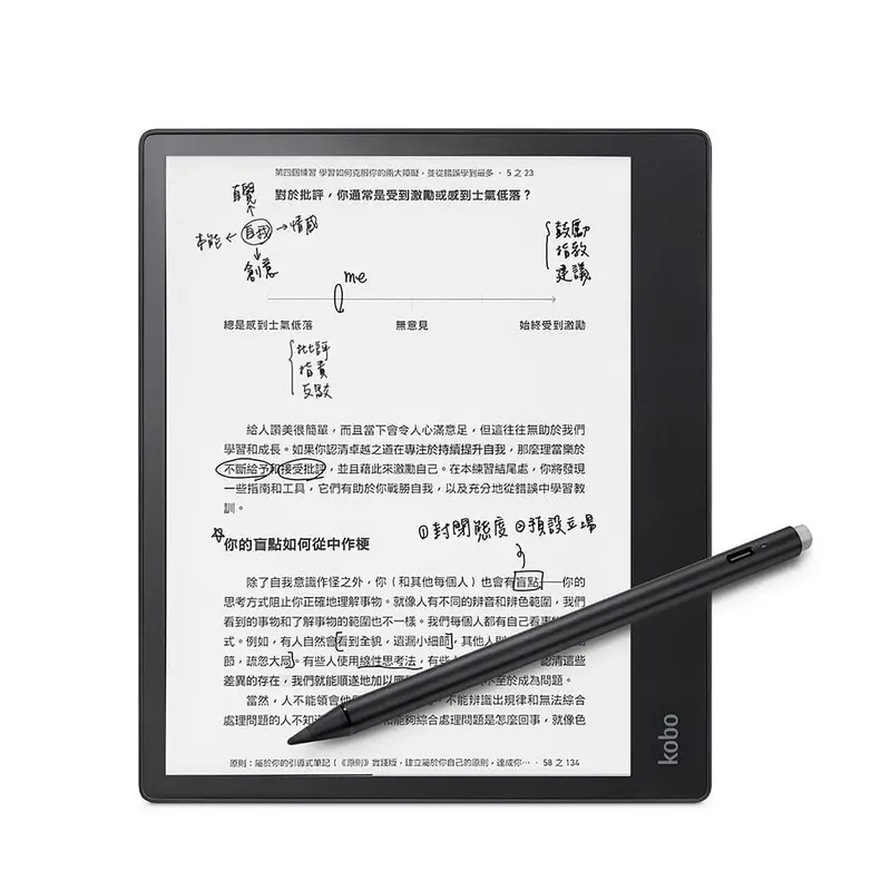Kobo Elipsa 2E Black Bundle (With Stylus) 1